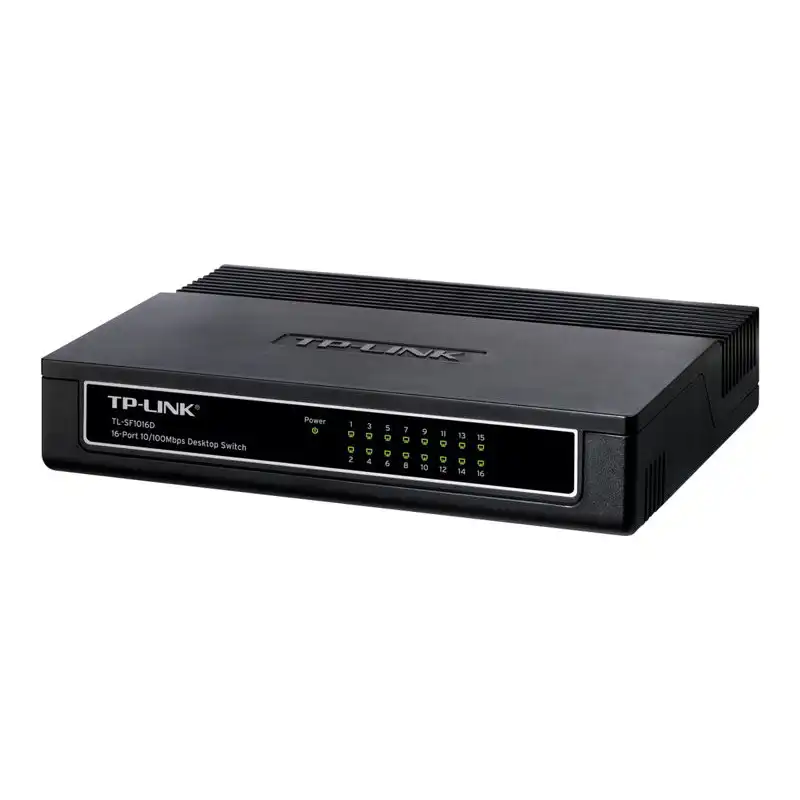 TP-LINK 16xTP 10 - 100Mbps switch (TL-SF1016D)_1